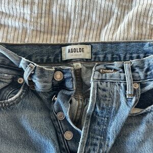Agolde Light Blue Denim Jeans